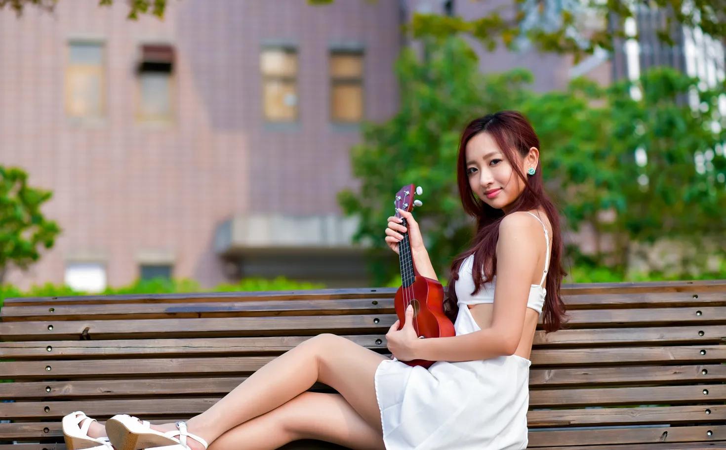 [Mzsock] NO.175 Mingting backless suspender dress, short skirt, stockings, cool and beautiful legs street photography#[67P]-61