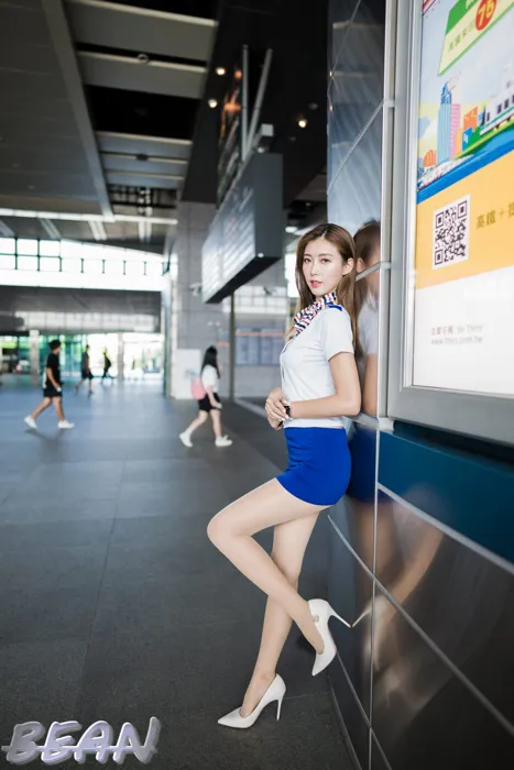 [Mzsock] NO.219 Jin Yunqiao, Taichung High Speed Rail, high heels and beautiful legs, outdoor shot street photography#[81P]-7