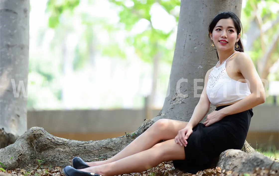 [Mzsock] NO.162 Sasha belly-baring high-cut long skirt with high heels and beautiful legs street photography#[105P]-100