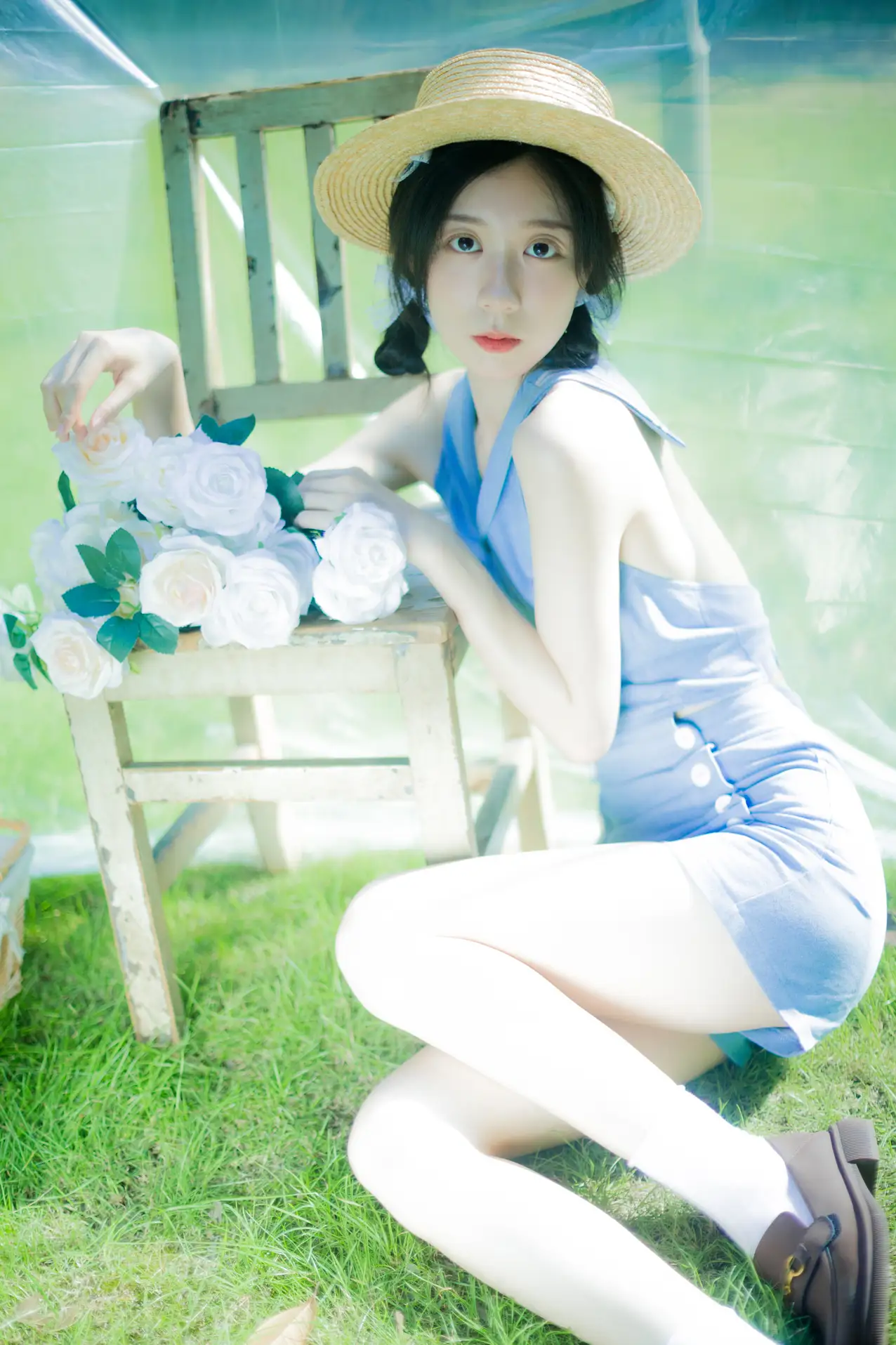 [YITUYU] 2022.07.31 Vol.1592 – Summer Carol Cat Feeding Girl Cat Girl-#[32P]-23